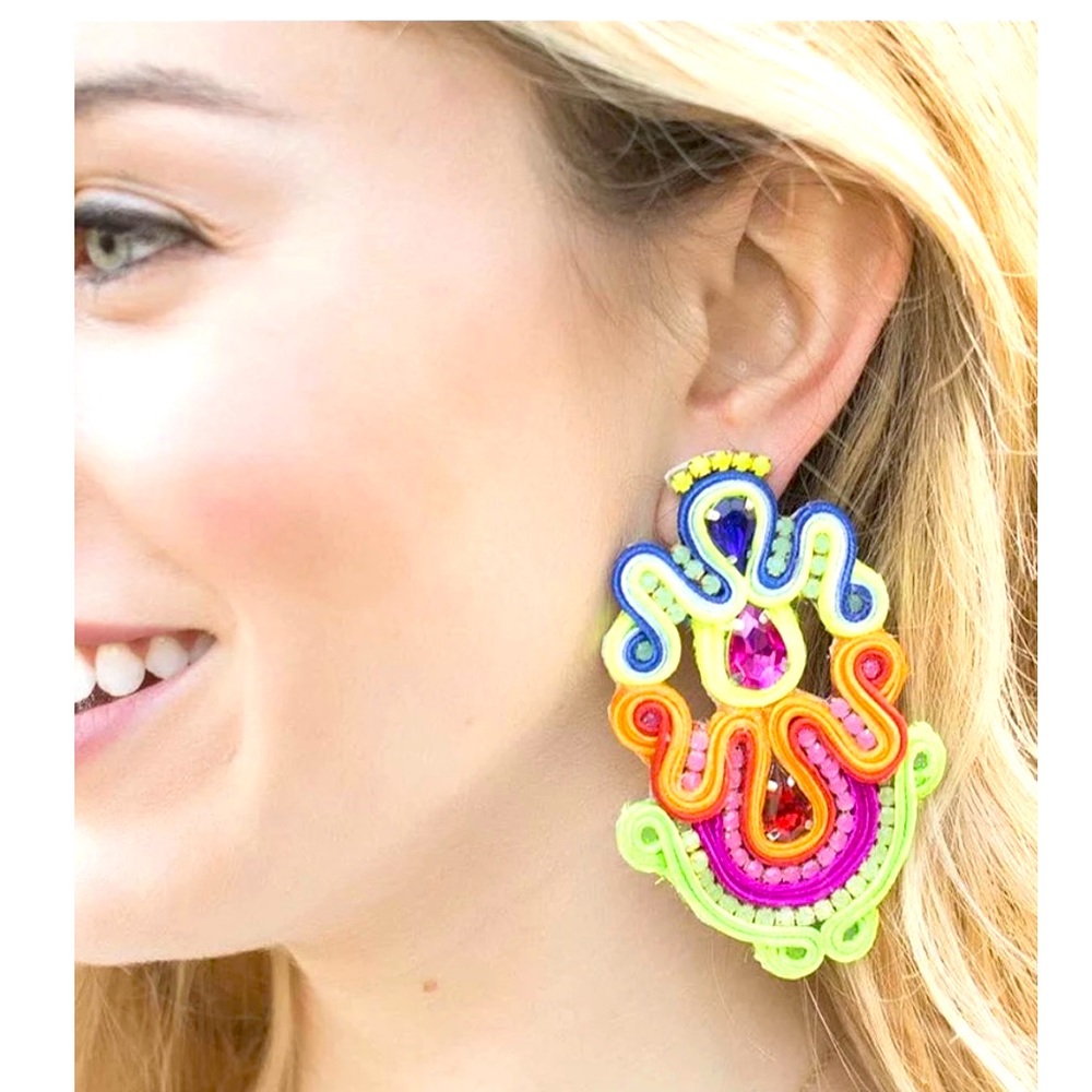 Piñata Barbie Earrings